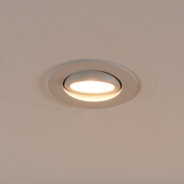 Eglo 31696 - LED RGBW prigušiva ugradna plafonska svetiljka SALICETO-Z LED/4,7W/230V 2700-6500K bela