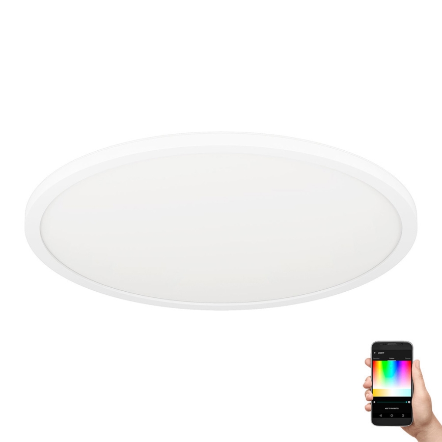 Eglo 31699 - LED RGBW prigušiva plafonska svetiljka ROVITO-Z LED/16,5W/230V 2700-6500K bela
