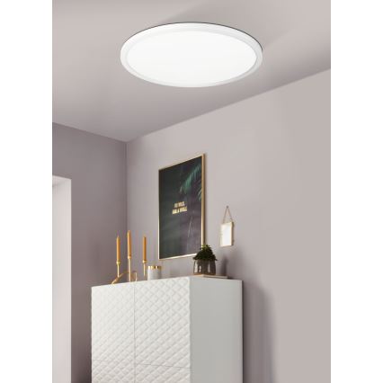 Eglo 31699 - LED RGBW prigušiva plafonska svetiljka ROVITO-Z LED/16,5W/230V 2700-6500K bela
