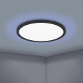 Eglo 31704 - LED RGBW (prigušiva) stropno svetlo ROVITO-Z 1xLED/16,5W/230V 2700-6500K prečnik 42 cm crna