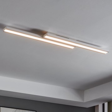 Eglo 31713 - LED RGBW prigušiva plafonska svetiljka SALITERAS-Z LED/20,4W/230V 2700-6500K bela