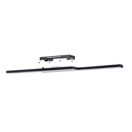 Eglo 31715 - LED RGBW prigušiva stropna svetiljka SALITERAS-Z LED/20,4W/230V 2700-6500K crna