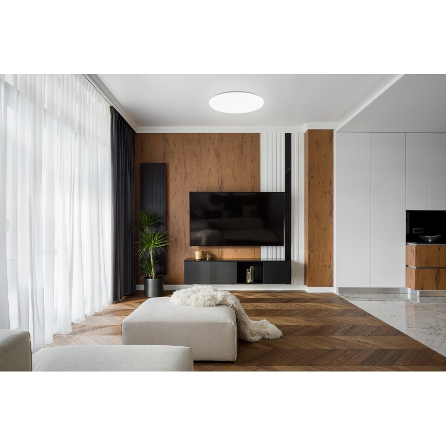 Eglo 31738 - LED prigušiva plafonska svetiljka TOTARI-Z LED/44,8W/230V 2700-6500K bela