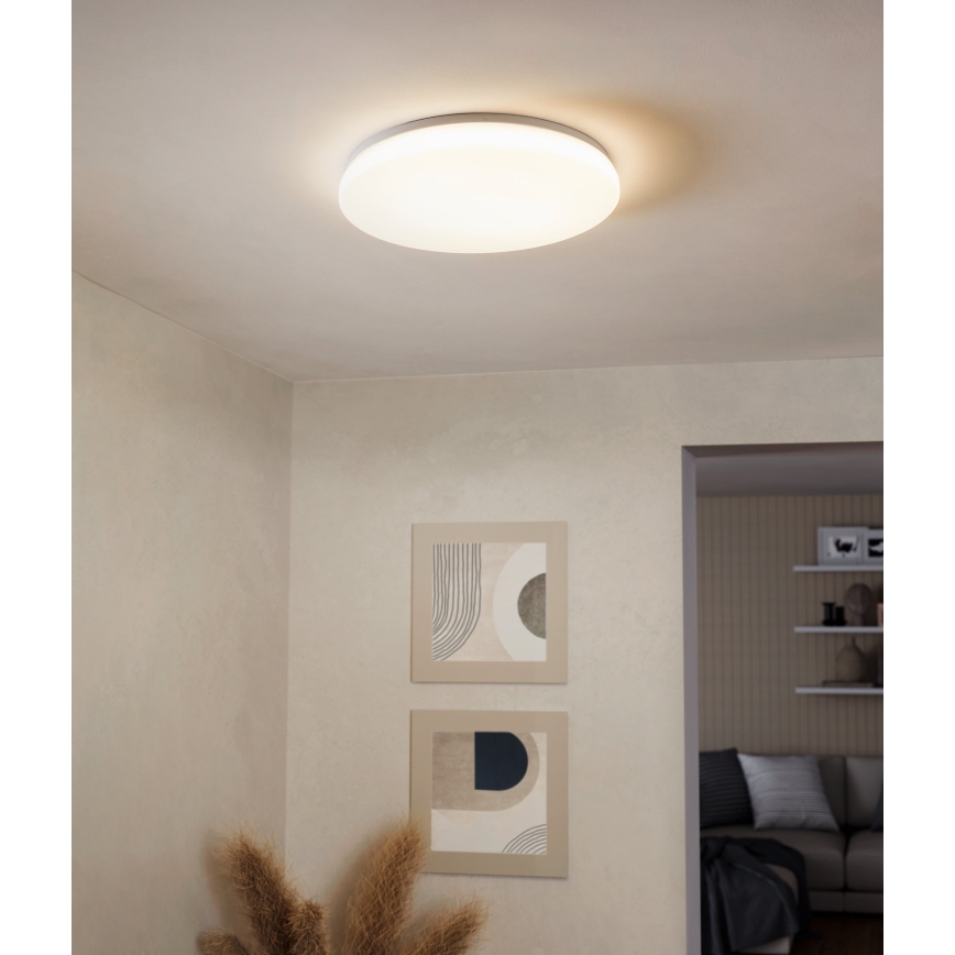 Eglo 31738 - LED prigušiva plafonska svetiljka TOTARI-Z LED/44,8W/230V 2700-6500K bela