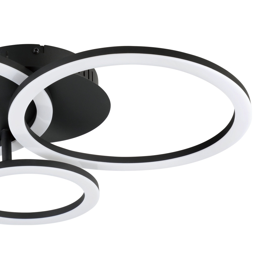 Eglo 31771 - LED prigušiva stropna svetiljka PARRAPOS-Z LED/33W/230V 3000-6500K crna