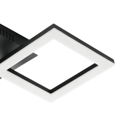 Eglo 31773 - LED prigušiva stropna svetiljka PARANDAY-Z LED/15,5W/230V 3000-6500K crna