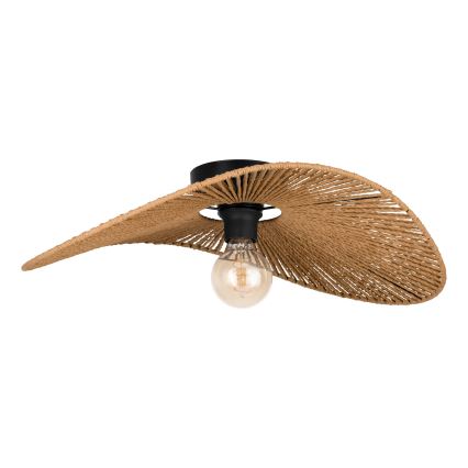 Eglo - Plafonsko svetlo 1xE27/42W/230V braon/crna