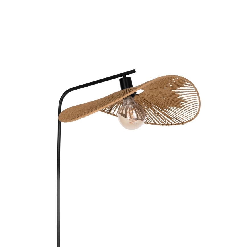 Eglo - Podna lampa 1xE27/42W/230V braon/crna