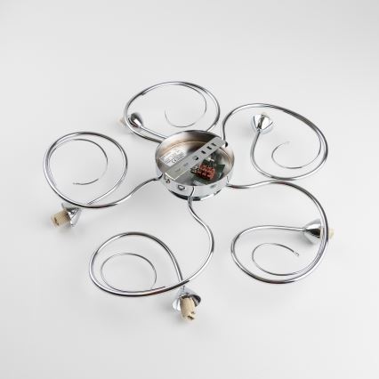 Eglo 32103 - LED plafonski luster VELAGO 5xG9/33W/230V sjajni hrom