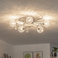 Eglo 32103 - Plafonski luster VELAGO 5xG9/33W/230V sjajni hrom