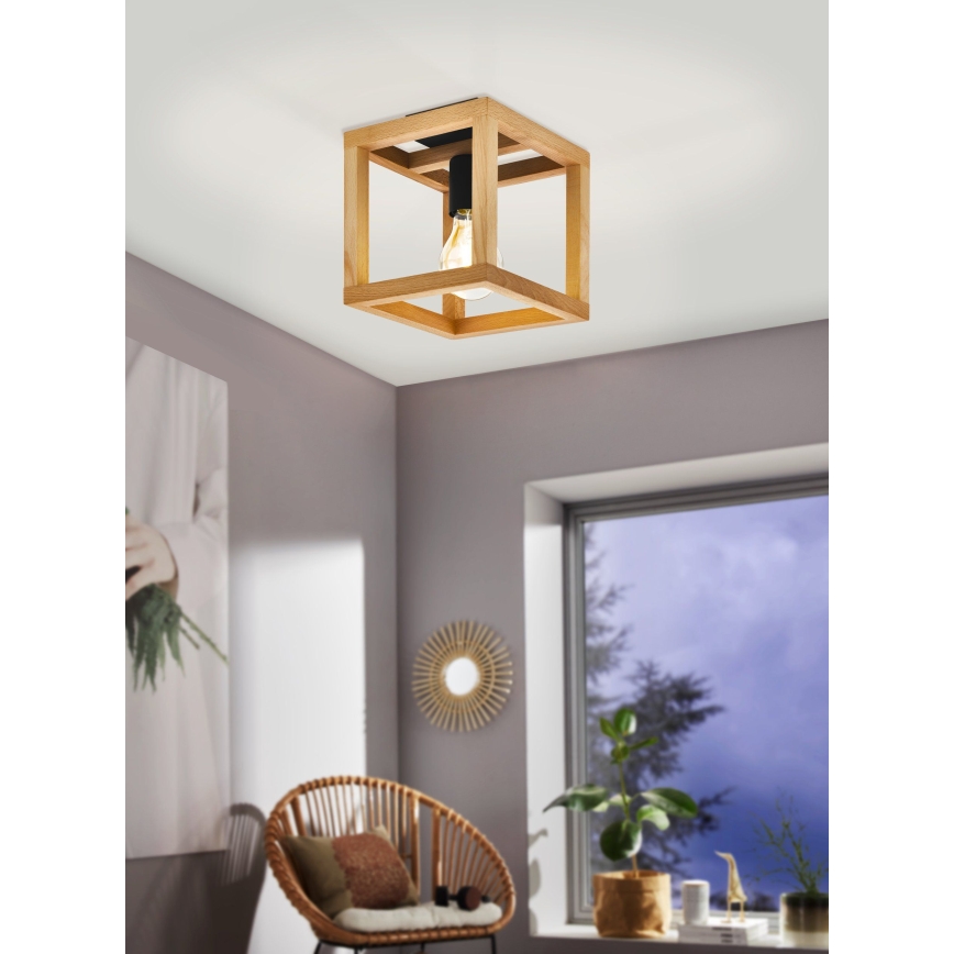 Eglo 32146 - Plafonsko svetlo BLACKCROWN 1xE27/40W/230V