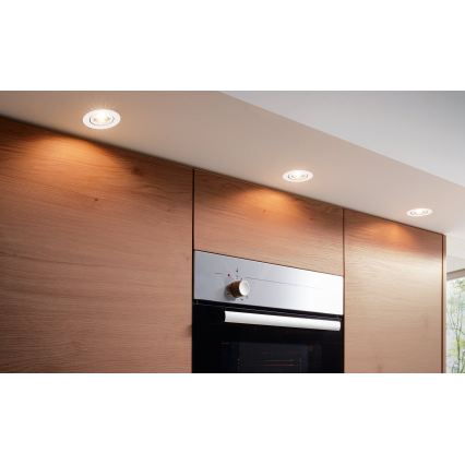 Eglo 32215 - prigušiva LED ugradna spot svetiljka SALICETO LED/4W/230V IP23