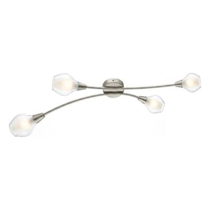 Eglo 32594 - Plafonsko svetlo ARNADO 4xG9/33W/230V matni hrom