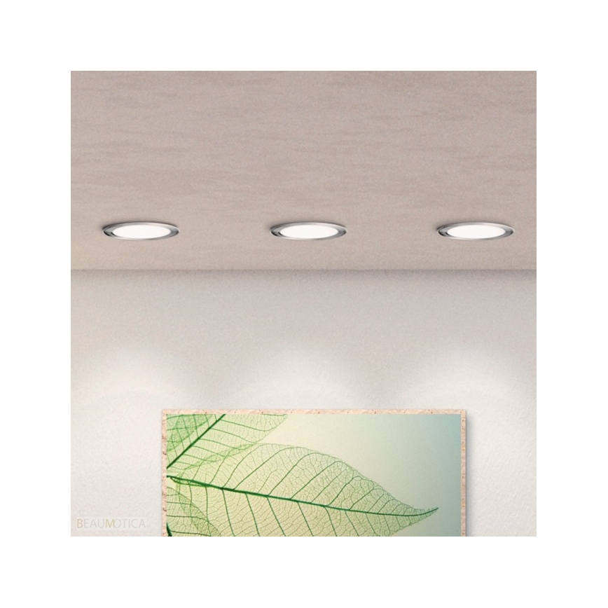 Eglo - LED RGB prigušiva ugradna plafonska svetiljka FUEVA-C LED/10,5W/230V prečnik 17 cm