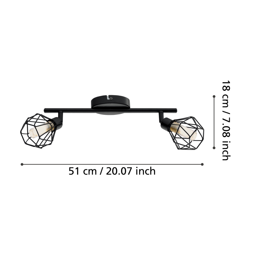 Eglo - LED spot svetlo 2xG9/3W/230V
