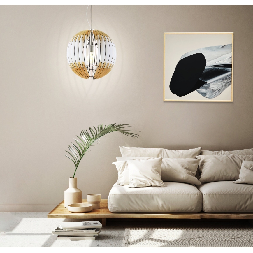 Eglo 32847 - Luster na sajli OLMERO 1xE27/60W/230V