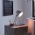 Eglo 33094 - Stona lampa DUNDEE 1xE27/60W/230V siva
