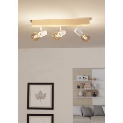 Eglo - Spot svetiljka TOWNSHEND 3xE27/60W/230V