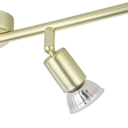 Eglo - LED spot svetiljka 4xGU10/2,8W/230V 3000K zlatna