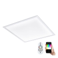 Eglo 33204 - LED RGBW prigušiva svetiljka SALOBRENA-C LED/34W/230V 2700-6500K + daljinski upravljač