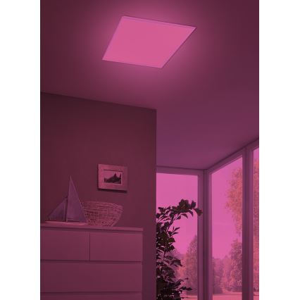 Eglo 33204 - LED RGBW prigušiva svetiljka SALOBRENA-C LED/34W/230V 2700-6500K + daljinski upravljač