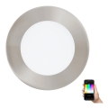 Eglo 33214 - LED RGBW prigušiva ugradna svetiljka FUEVA-C LED/5,4W/230V prečnik 12 cm