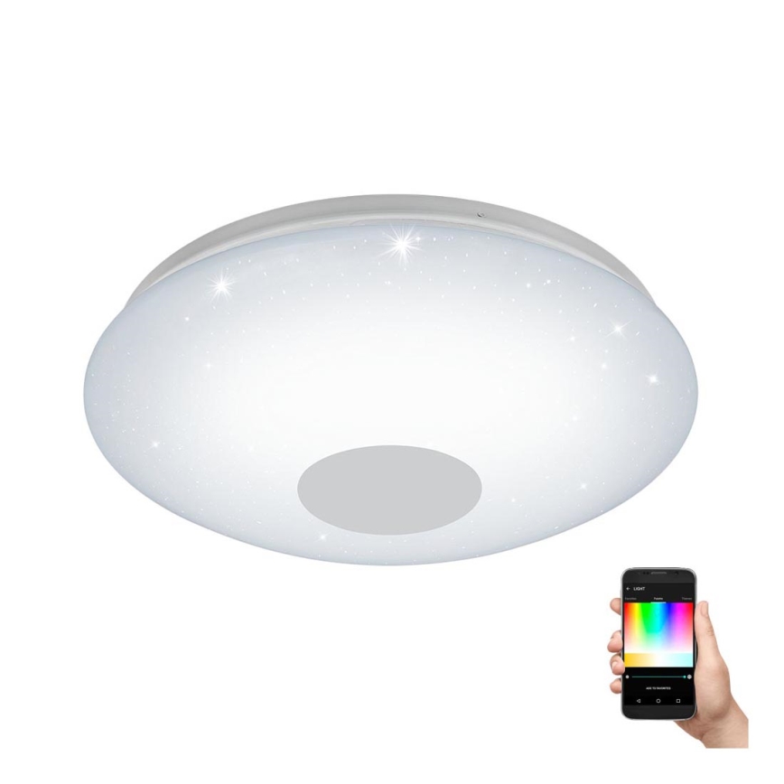 Eglo 33218 - LED RGBW prigušiva plafonska svetiljka VOLTAGO-C LED/17W/230V 2700-6500K prečnik 38 cm