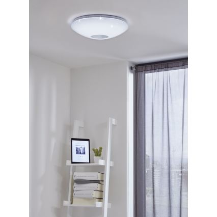 Eglo 33218 - LED RGBW prigušiva plafonska svetiljka VOLTAGO-C LED/17W/230V 2700-6500K prečnik 38 cm