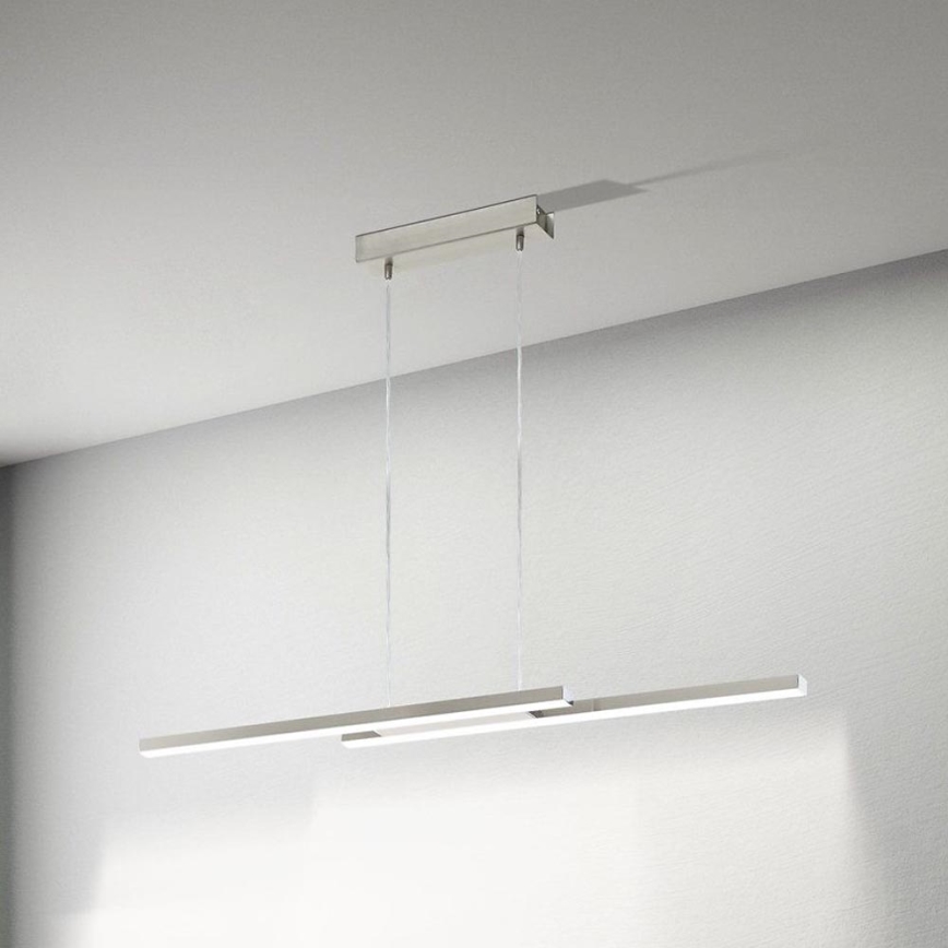 Eglo 33232 - LED RGBW prigušiva luster na sajli FRAIOLI-C LED/34W/230V matni hrom