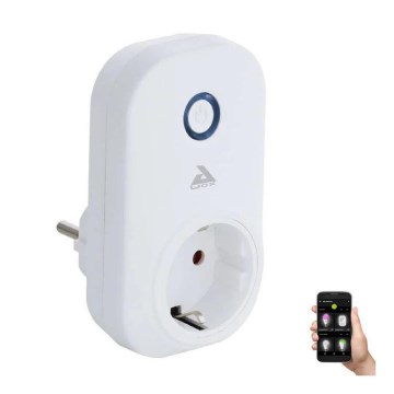 Eglo 33237 - Pametna utičnica Connect plug 2300W SCHUKO