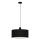 Eglo 33355 - Luster na sajli AMANI 1x E27/60W/230V, prečnik 53 cm, crna