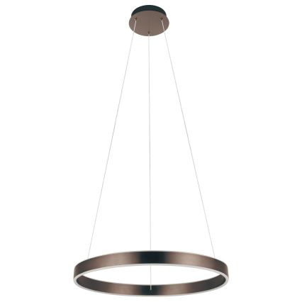 Eglo 33483 - LED luster na sajli ALCAZABA 2xLED/18W/230V 3000K prečnik 55 cm bronzana