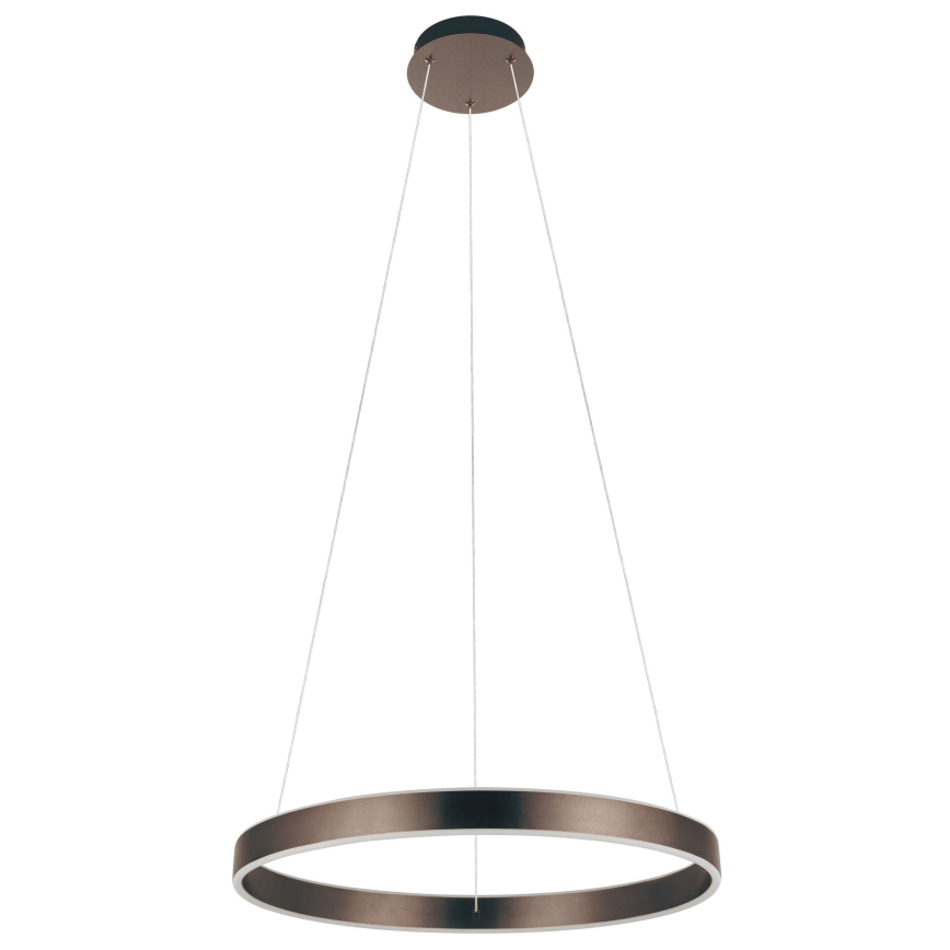 Eglo 33483 - LED luster na sajli ALCAZABA 2xLED/18W/230V 3000K prečnik 55 cm bronzana