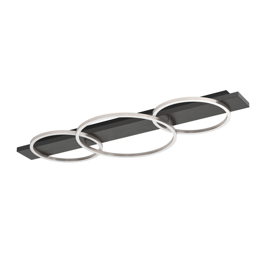 Eglo 33488 - LED stropno svetlo BOYAL 2xLED/12W/230V + LED/12W crno