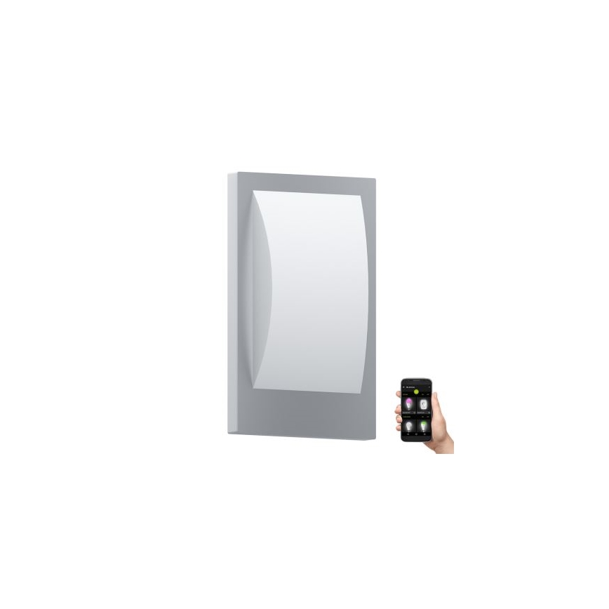 Eglo 33569 - LED spoljno zidno svetlo VERRES-C 1xE27/9W/230V IP44 mat hrom