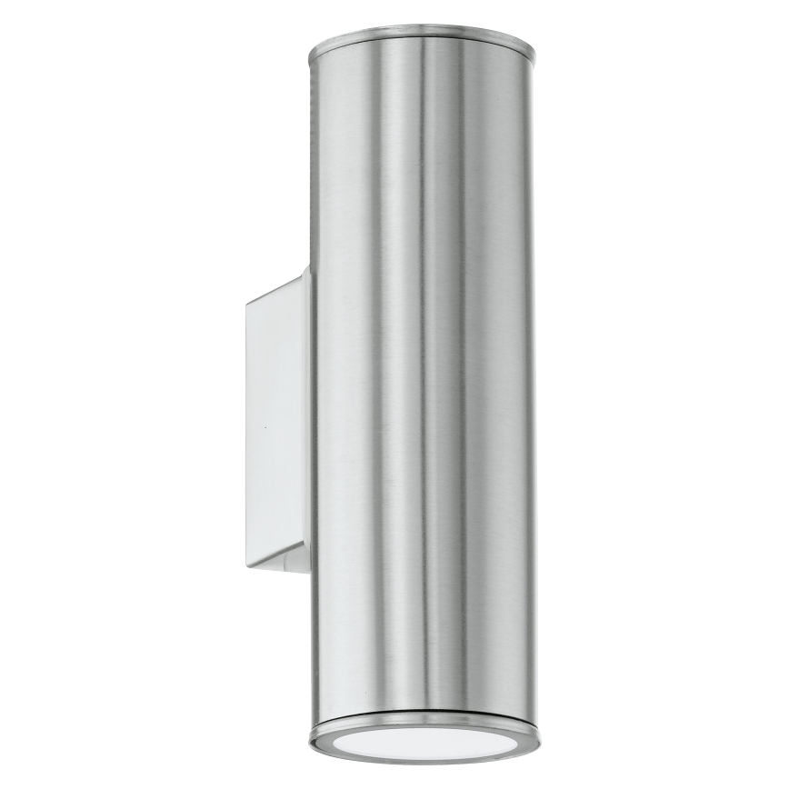 Eglo 33582 - LED RGBW prigušiva spoljašnja zidna svetiljka RIGA 2xGU10/5W/230V IP44