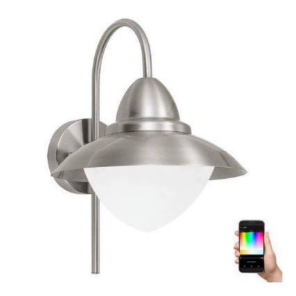Eglo 33583 - LED RGBW spoljašnje zidno svetlo SIDNEY 1xE27/9W/230V IP44