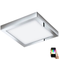Eglo 33668-LED RGBW prigušiva koupelnové svítidlo FUEVA-C 21W/230V 2700-6500K 30x30cm IP44