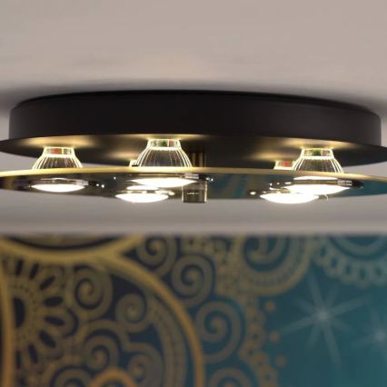 Eglo 33805 - LED plafonsko svetlo GRATTINO 5xGU10/2,8W/230V