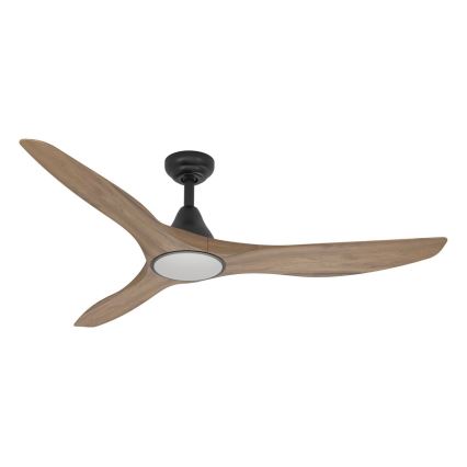 Eglo - LED plafonski ventilator LED/19W/230V 3000/4000/5000K prečnik 132 cm braon + daljinski upravljač