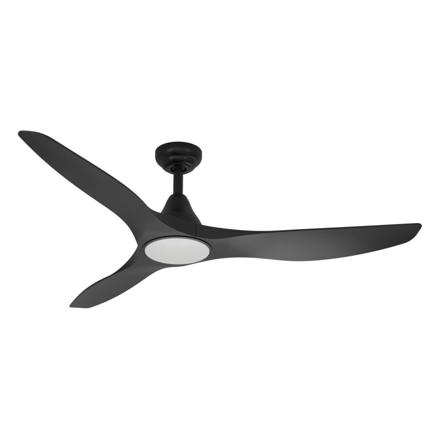 Eglo - LED plafonski ventilator LED/20W/230V 3000/4000/5000K prečnik 132 cm crne boje + daljinski upravljač