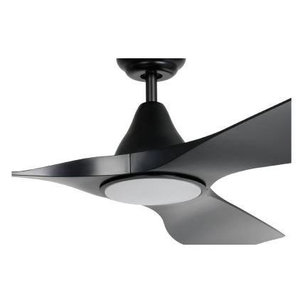 Eglo - LED plafonski ventilator LED/20W/230V 3000/4000/5000K prečnik 132 cm crne boje + daljinski upravljač