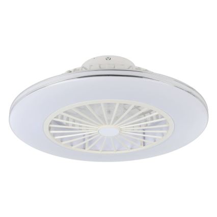 Eglo - LED prigušiva plafonski ventilator 3xLED/12,6W/230V 2700-6500K prečnik 55 cm beo + daljinski upravljač