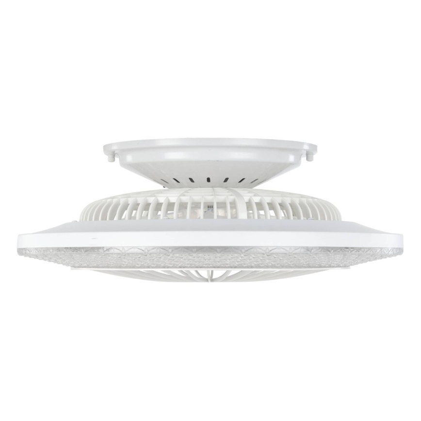 Eglo - LED prigušiva stropni ventilator 3xLED/12,6W/230V 2700-6500K prečnik 55 cm bela + daljinski upravljač