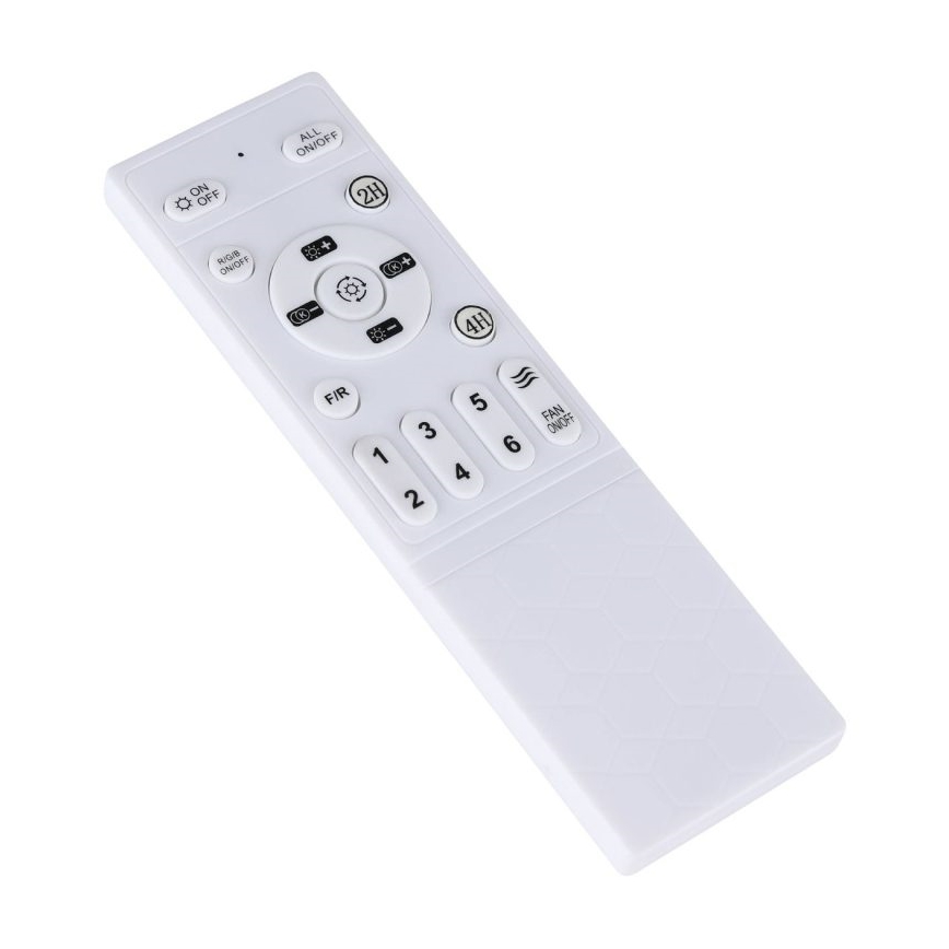 Eglo - LED RGBW prigušiva plafonski ventilator 3xLED/8,5W/230V+LED/6W 2700-6500K prečnik 48 cm crna + daljinski upravljač