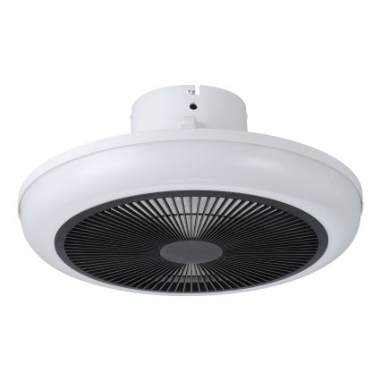 Eglo - LED prigušiva plafonski ventilator 3xLED/8,5W/230V 2700-6500K prečnik 45,5 cm crna + daljinski upravljač