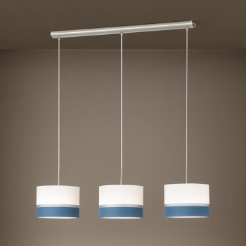 Eglo 38555 - Luster na sajli SPALTINI 3xE27/60W/230V