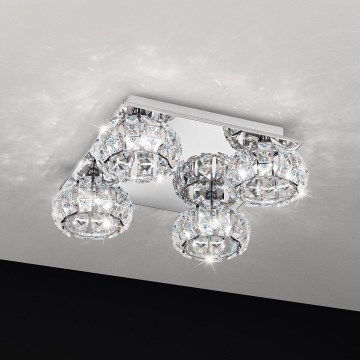 Eglo 39009 - LED stropna svetiljka CORLIANO 4xLED/5W/230V