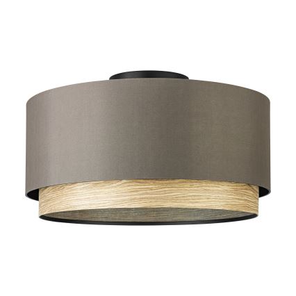 Eglo - Plafonsko svetlo 1xE27/40W/230V braon