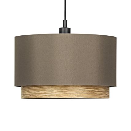 Eglo - Luster na sajli 1xE27/40W/230V braon
